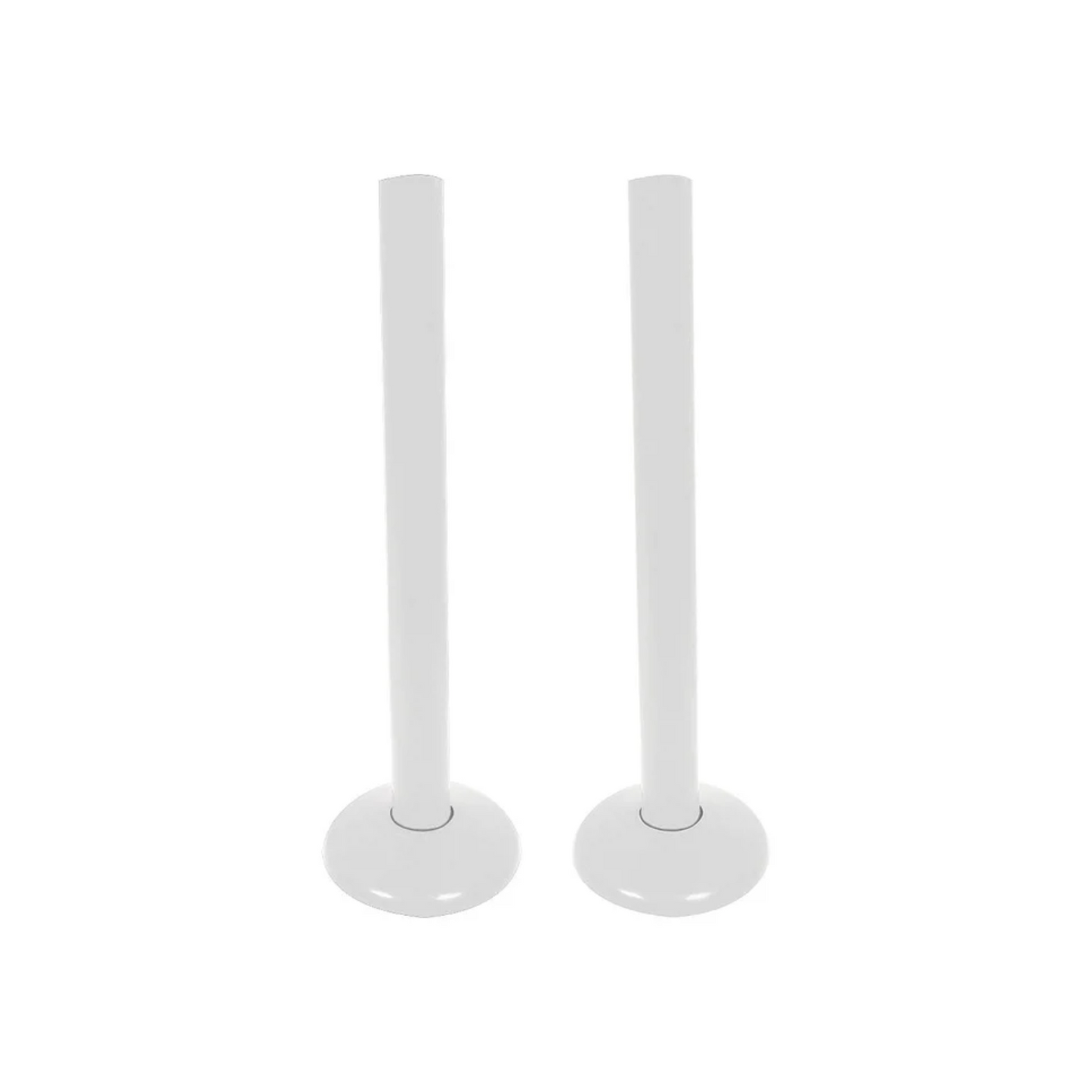 Talon Snappit White Radiator Pipe Covers & Collars (White) 200 mm - ACSNW/K2