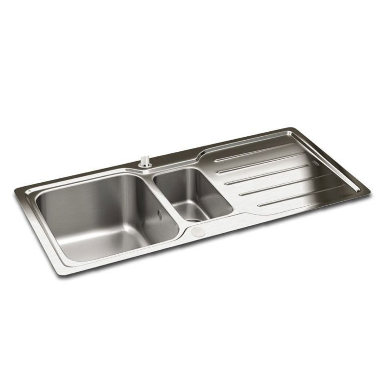 Carron Phoenix Adelphi 150 1.5 Bowl Inset Sink (Stainless Steel) – 127.0285.739