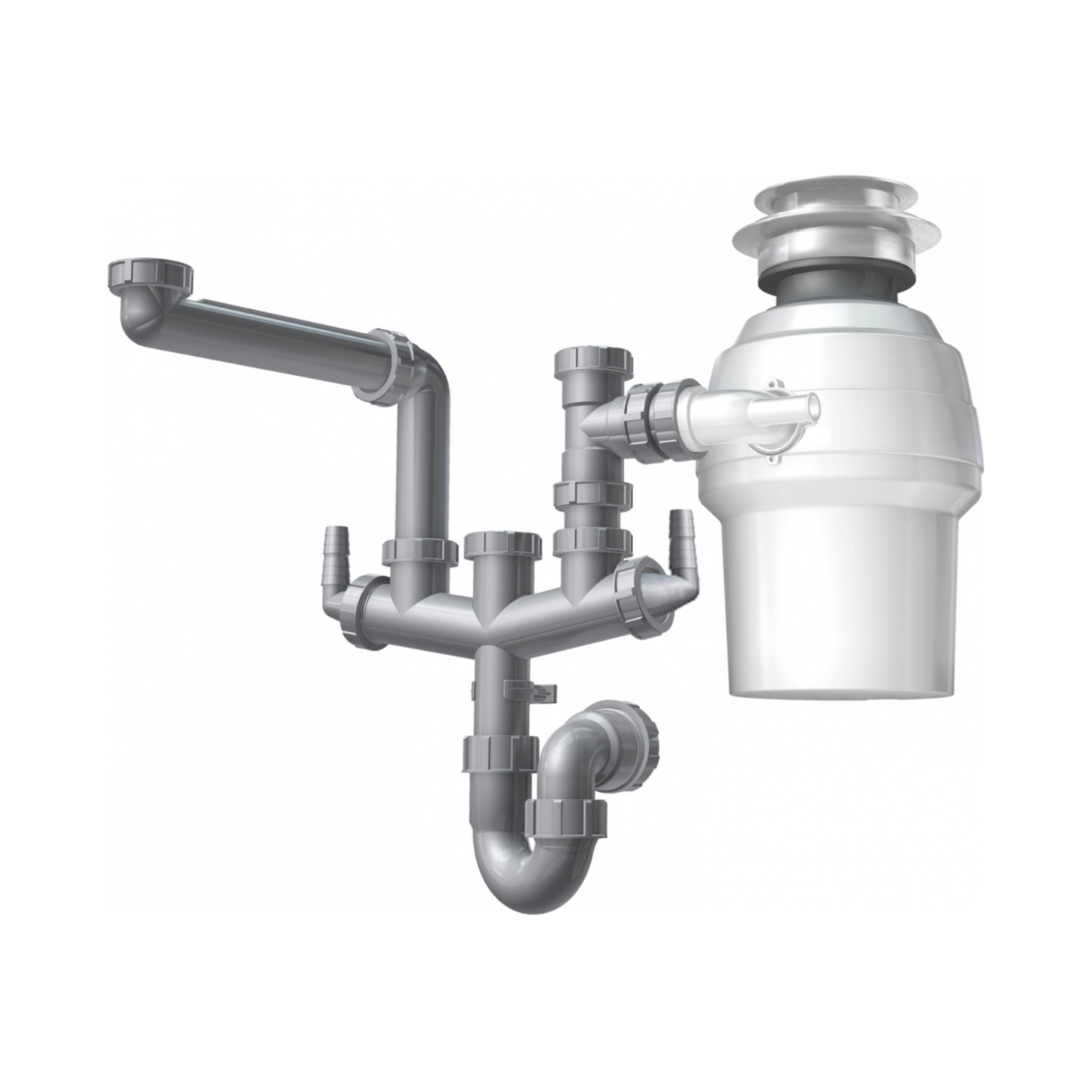 Franke Siphon II Plumbing Kit (Grey) - 112.0052.536