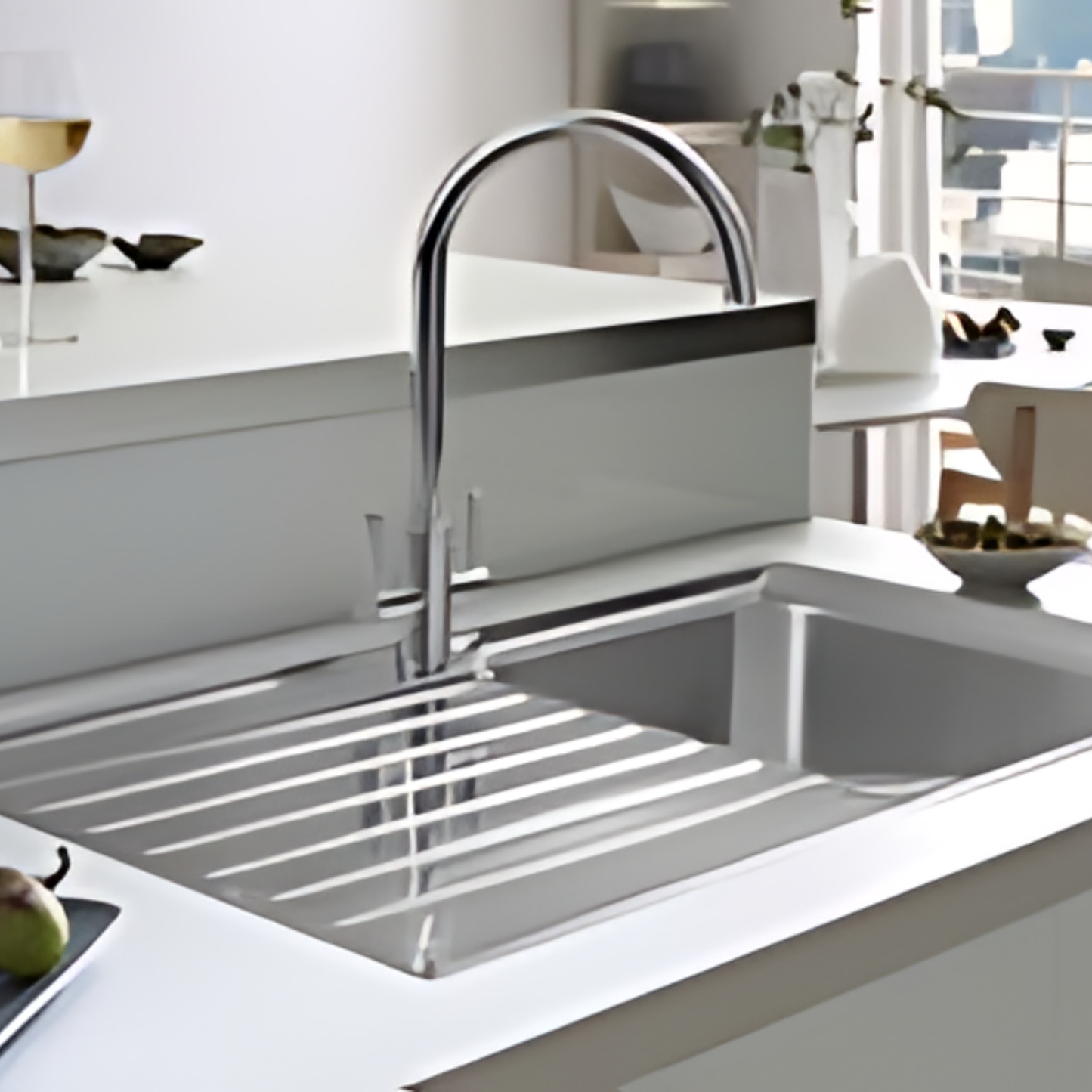Franke Argos AGX 611-100 Inset Sink Reversible Drainer (Stainless Steel) – 101.0531.600