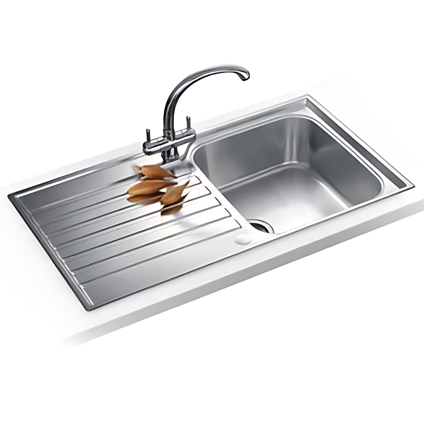 Franke Argos AGX 611-100 Inset Sink Reversible Drainer (Stainless Steel) – 101.0531.600