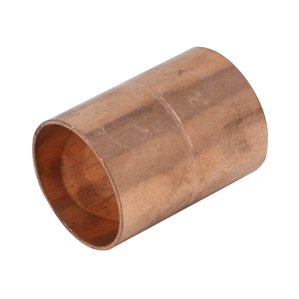 Endfeed Straight Coupling (Copper) 15mm – EFC-15