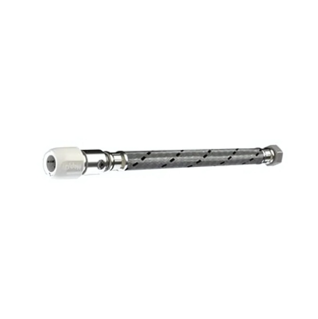 Wavin Hep2O Flexible Tap Connector (Silver) 15mm x 1/2" x 300mm - HD125A/15W