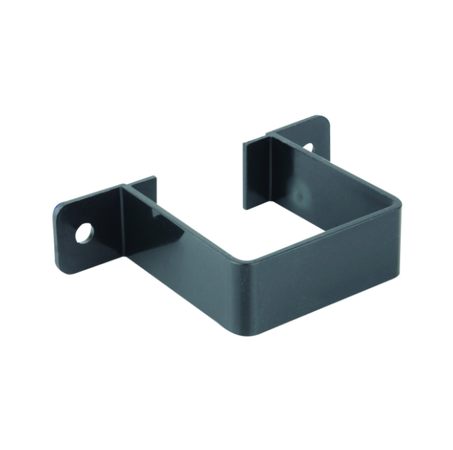 Wavin Osma SquareLine Pipe Bracket (Black) 61mm – 4T834B
