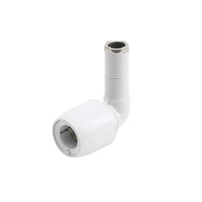 Wavin Hep2O Spigot Elbow (White) 10mm - HD4/15W