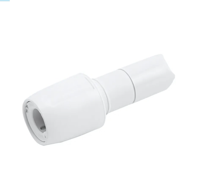 Wavin Hep2O Socket Straight Socket Reducer (White) 15mm x 10mm - HD2/15W