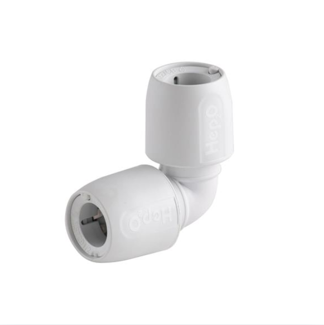 Wavin Hep2O Elbow 90° (White) 15mm - HD5/15W