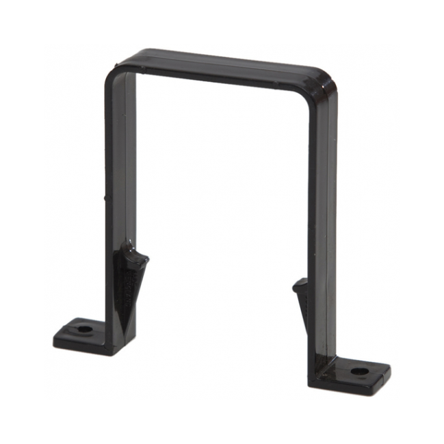 65 mm Square Downpipe Bracket - Polypipe (Black) – RS226B