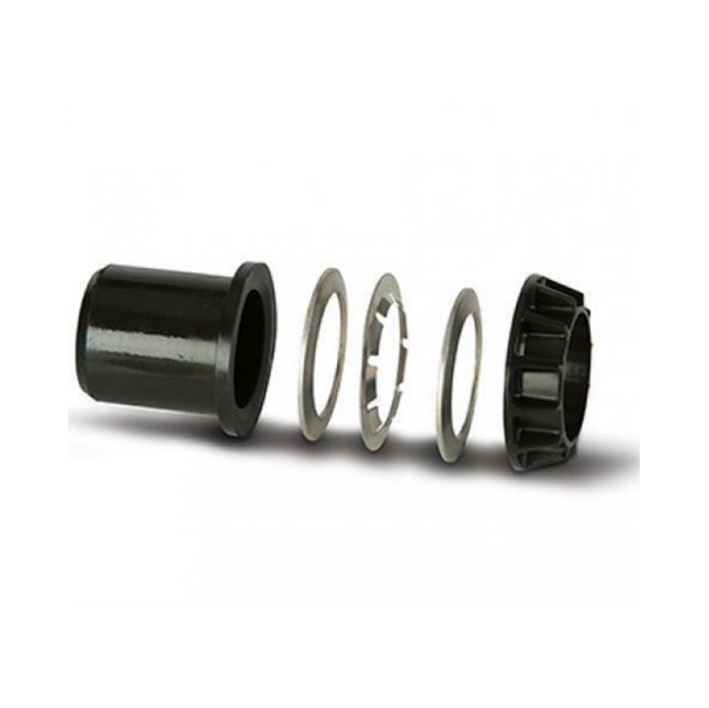 Polyfast Straight Coupler (Black) 32mm x 28mm – 47832