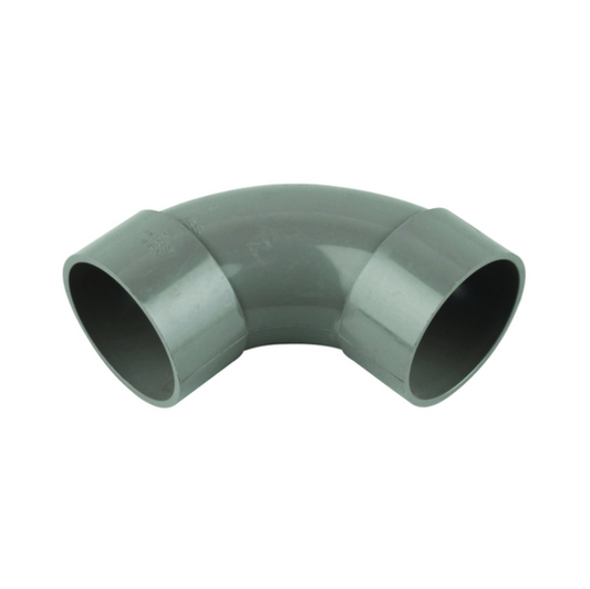32mm x 87.5° OsmaWeld Waste Bend - Wavin (Grey) – 4Z161G