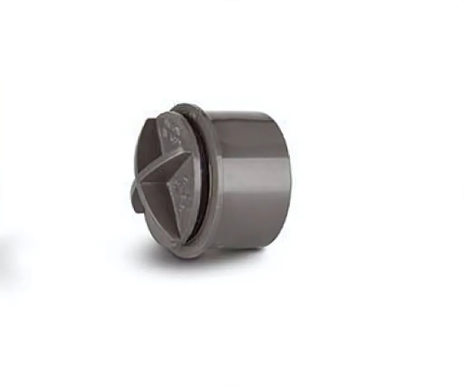 Polypipe Access Plug Screwed (Grey) 32 mm – WS29G