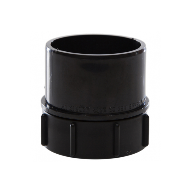 Polypipe Waste System Screwed Access Plug (Black) 50 mm – WS72B
