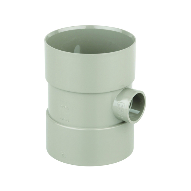 110mm OsmaSoil Solvent Weld System Boss Pipe - Wavin (Olive) – 4S483E