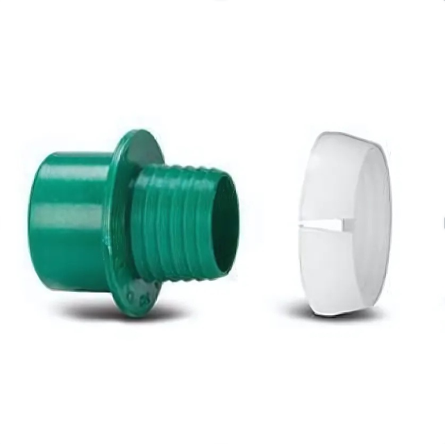 Polypipe Polyfast MDPE Class D Adaptor Set (Green) 20 mm × ¾″ – 466D38