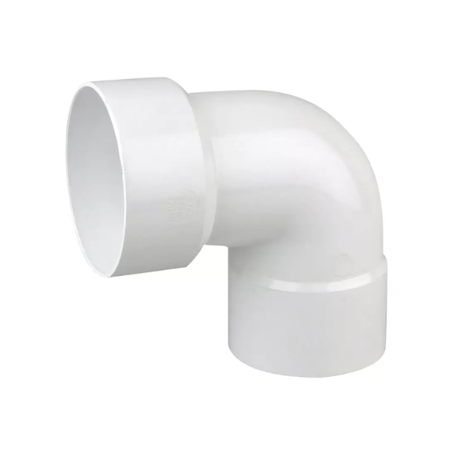 Wavin OsmaSoil Solvent Weld Socket WC Connector (White) 110mm x 87.5° - 4S745W