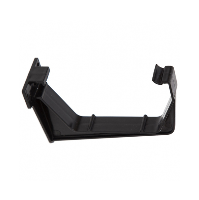 112mm Square Fascia Bracket - Polypipe Waste System (Black) – RS209B