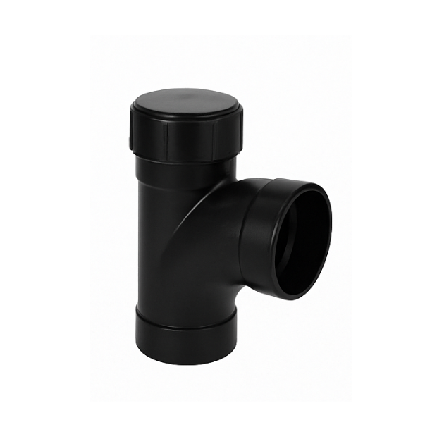 82 mm x 92.5° Access Bend Soil System - Polypipe (Black) – SWA92B