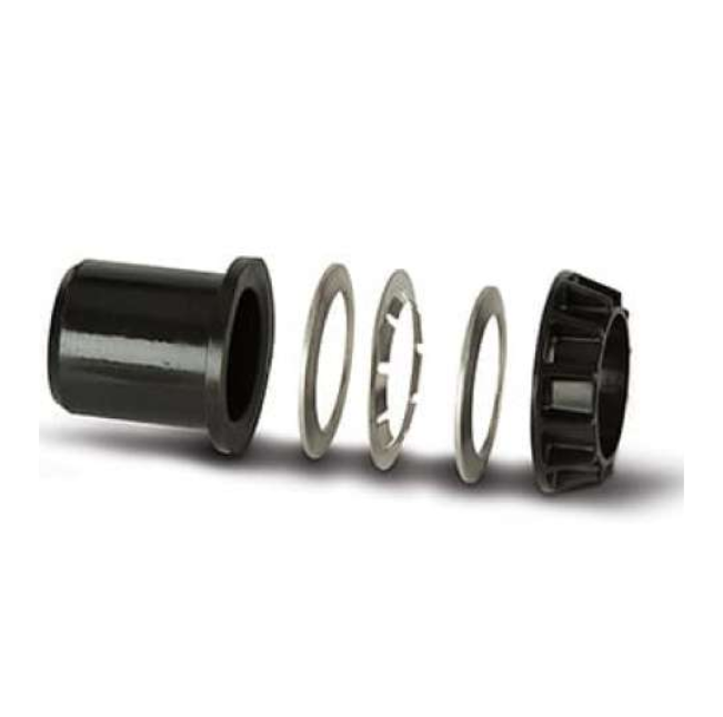 Polyfast Copper Adaptor Set (Black/Grey) 20mm x 15mm – 46820