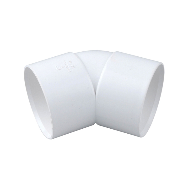 Wavin OsmaWeld Waste 32mm 45° Bend (White) – 4Z163W