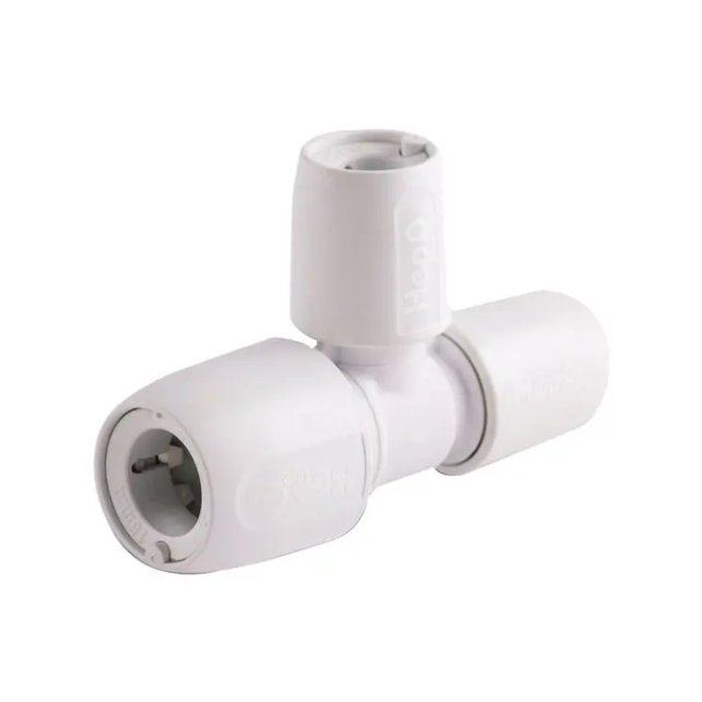 Wavin Hep2O 15mm Equal Tee (White) 15mm - HD14/15W