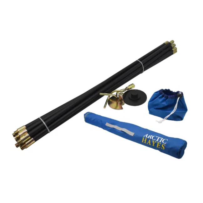 Arctic Hayes 13-Piece Drain Rod Set (Black/Orange) – AHDR13