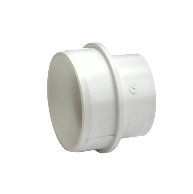 40mm OsmaSoil Solvent Weld Boss Adaptor - Wavin (White) - 2S299W