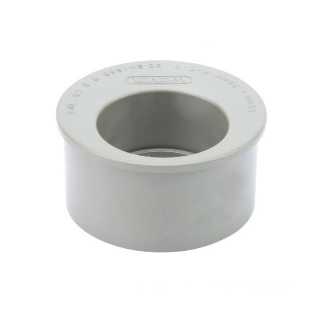 50mm to 32mm OsmaWeld Solvent Weld Waste Pipe Reducer - Wavin (Olive) – 2M458E