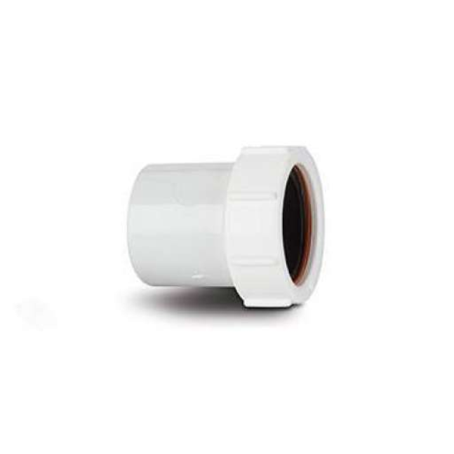 Polypipe ABS Solvent-Weld Expansion Coupling (White) 40 mm - WS62W