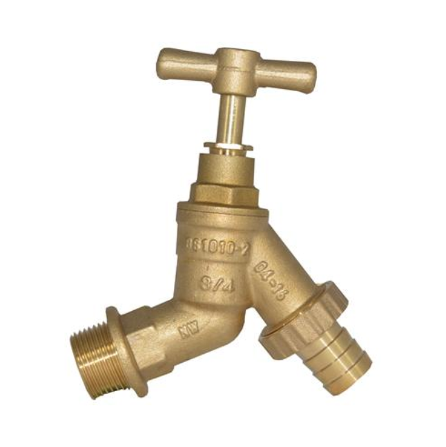 Genbra Hose Union Bib Tap (Brass) ¾" BSP – BFHUB-E