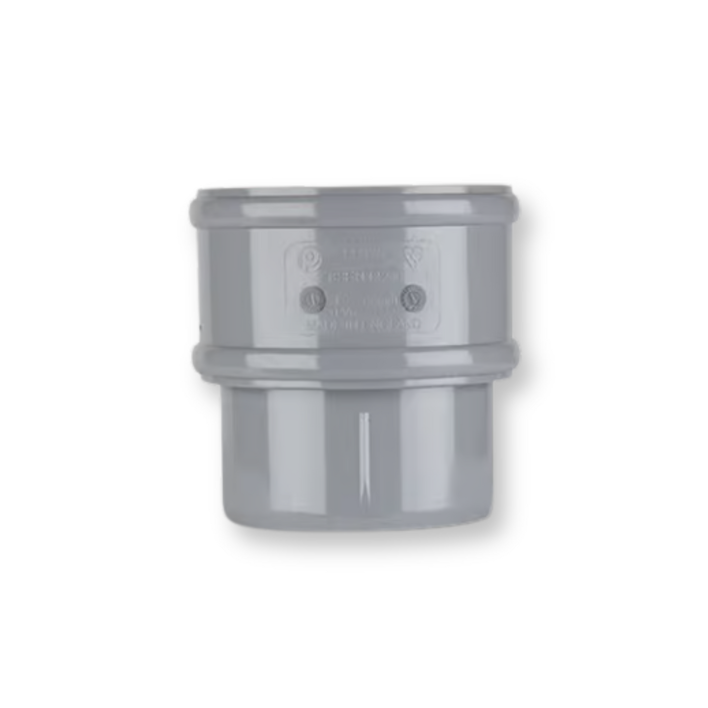 Polypipe Downpipe Connector (Grey) 68mm - RR125G