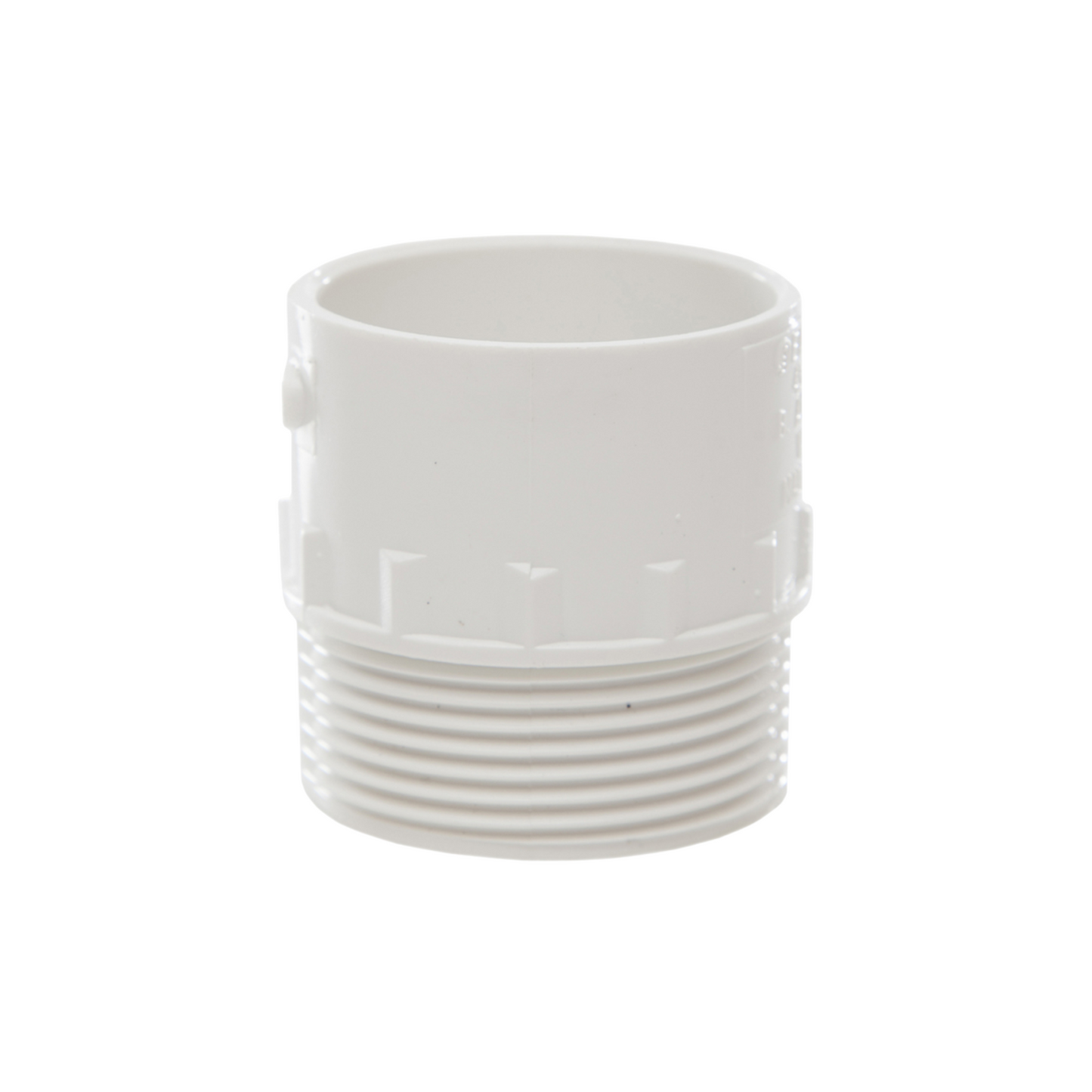 Polypipe Waste Solvent Weld Abs Male Iron Adaptor (White) 40mm - WS47W