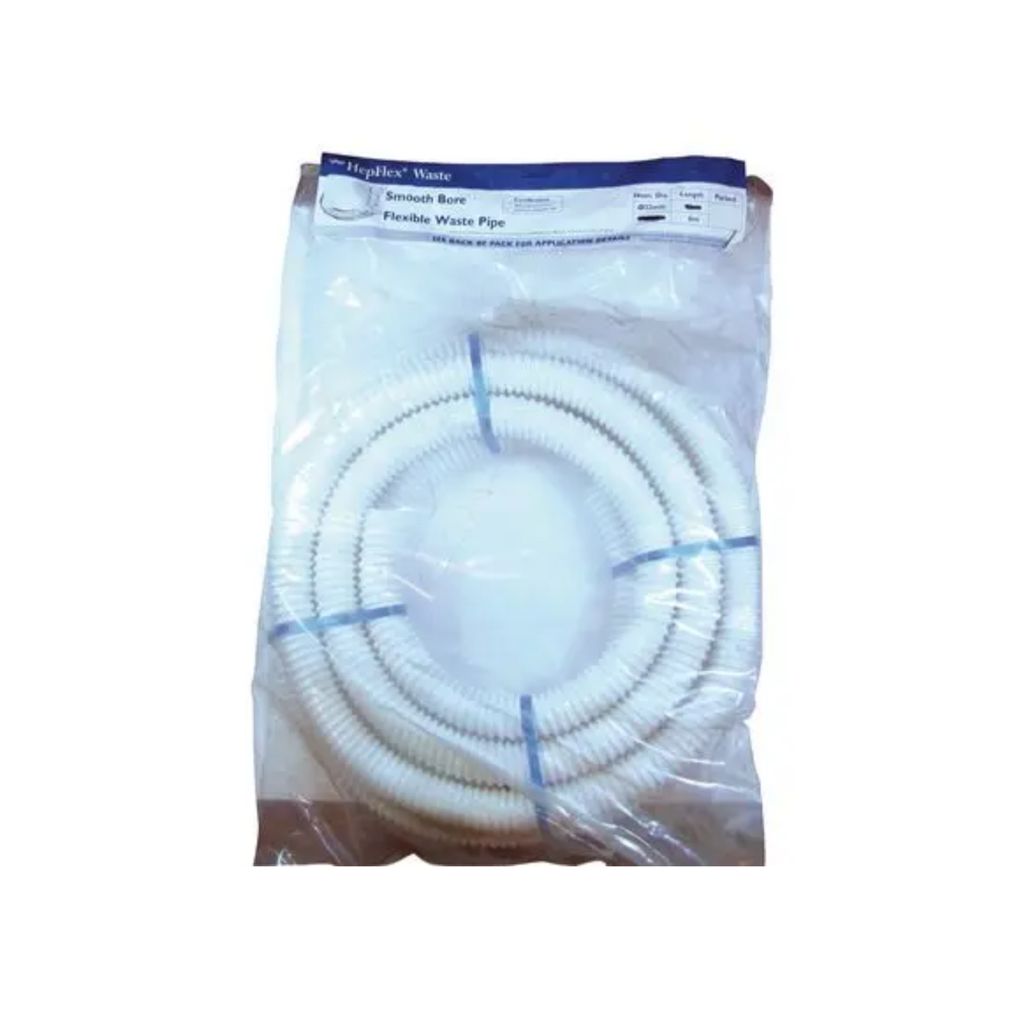 Wavin HepFlex Waste Pipe (White) 32mm x 6m - FBP6 WH