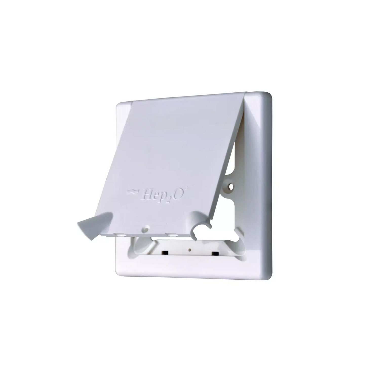 Hep2O Radiator Outlet Cover Flap - Wavin (White) - HX113 WH