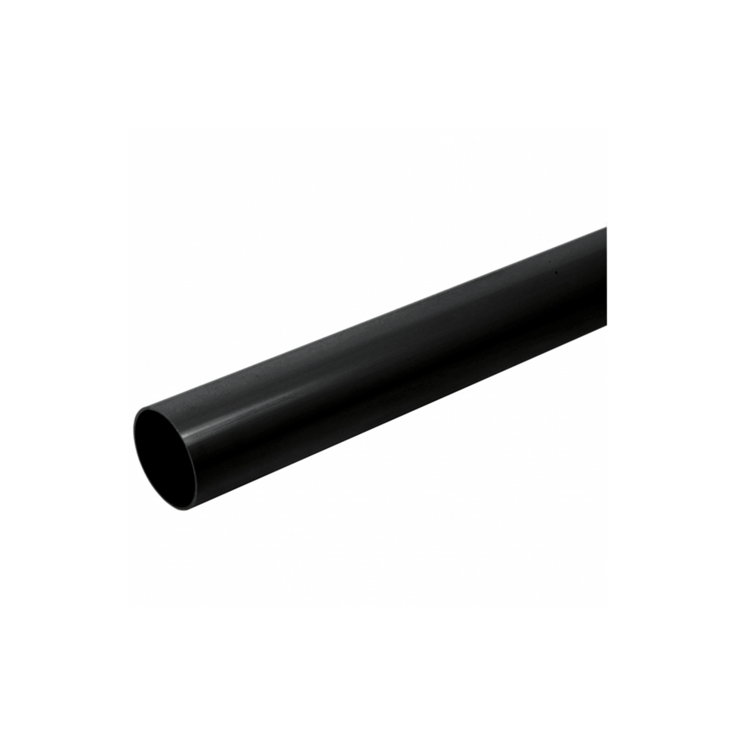50mm x 2M Mini Round Down Pipe - Polypipe (Black) - RM350B