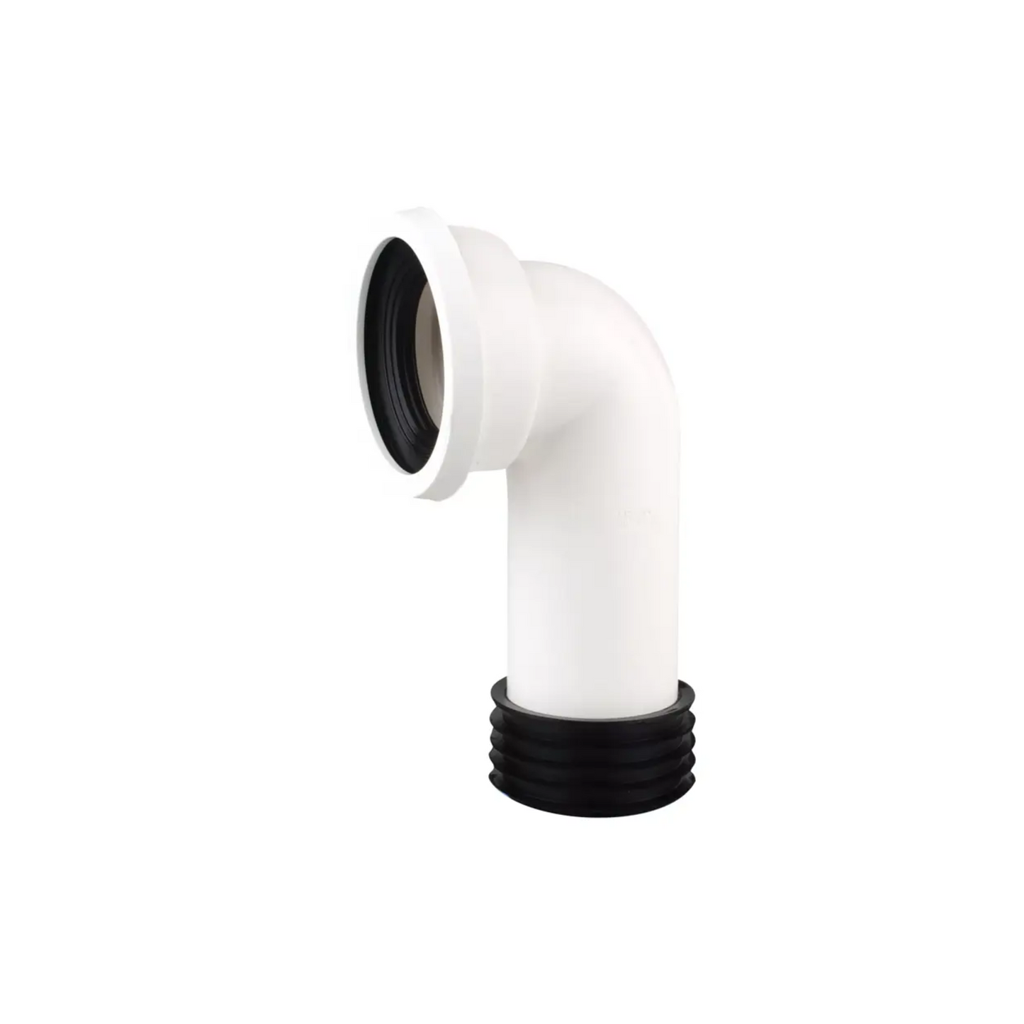 Wavin Osma Easy-Fit Bend Pan Connector (White) 4" 90° - WC904W