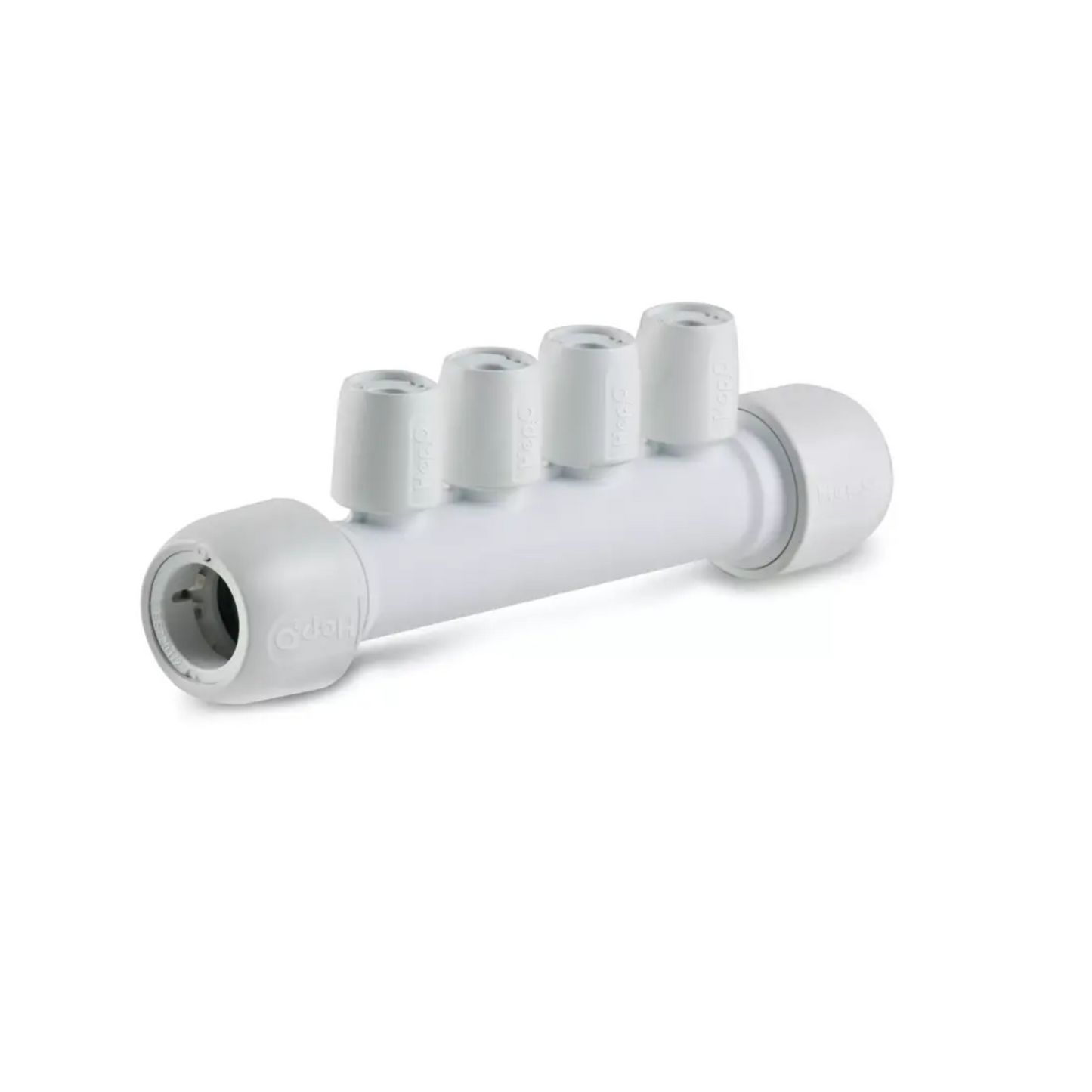 Wavin Hep2O 4 Port Manifold Socket x Socket (White) 22mm X 10mm - HX96B/22W