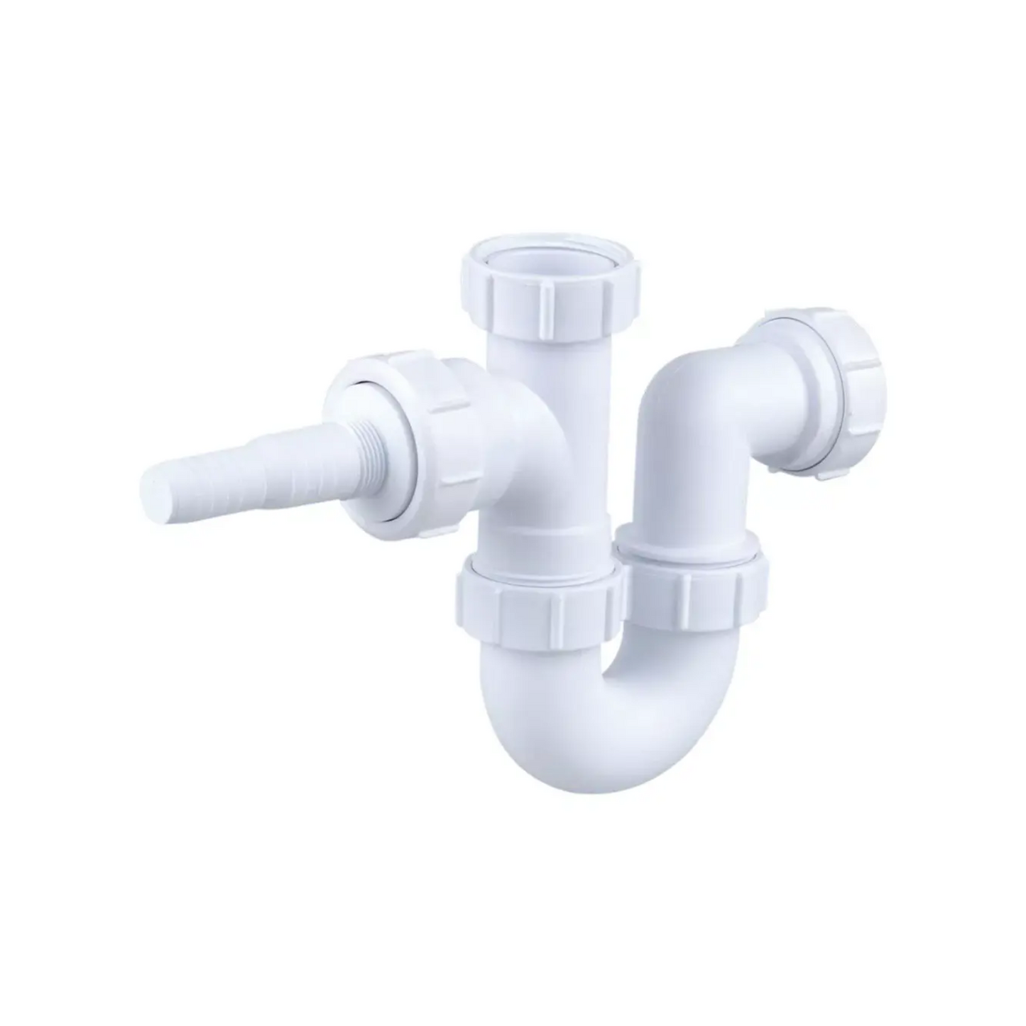 Wavin Osma V-Joint Washing Machine Trap (WHITE) 40mm 1½" - 5V864W