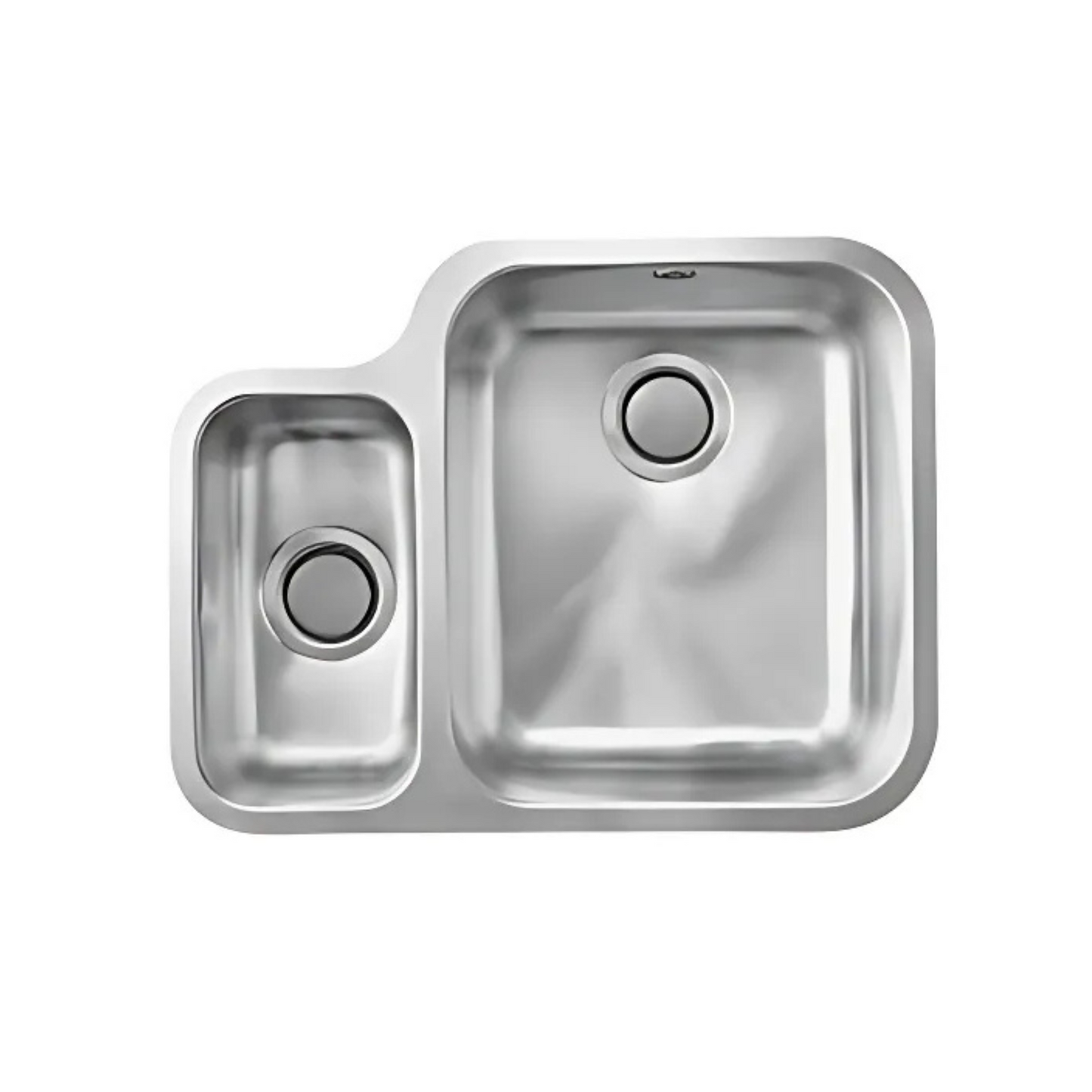 Carron Phoenix Ibis 150 1.5 Bowl Undermount Sink (Stainless Steel) – 122.0284.072