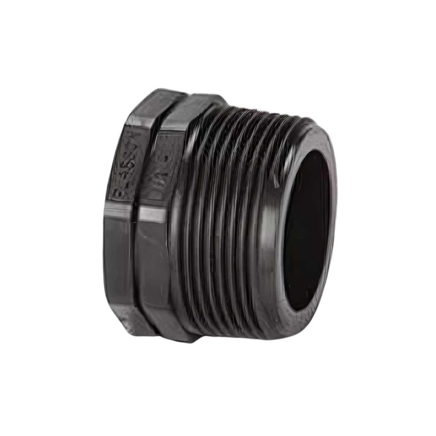 Polypipe Polyfast BSP Threaded Reducing Bush (Black) 1.5" x 3/4" - 47011234