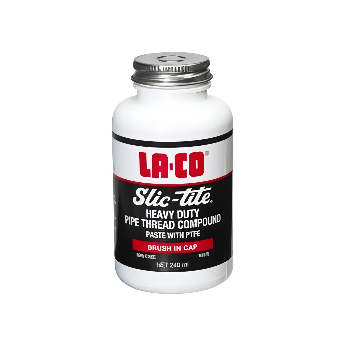 La-Co Slic-Tite Pipe Thread Compound (White) 240ml - LAC-42018