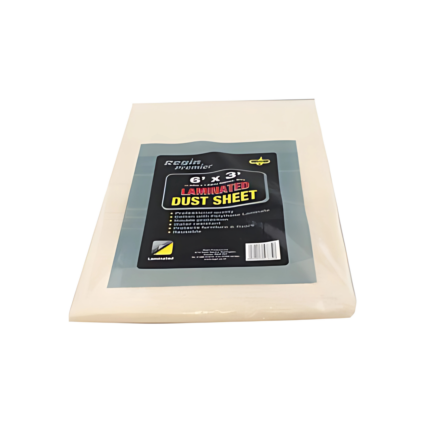 Regin Laminated Cotton Floor Protector Dust Sheet (Beige) 6m x 3m - REGM29