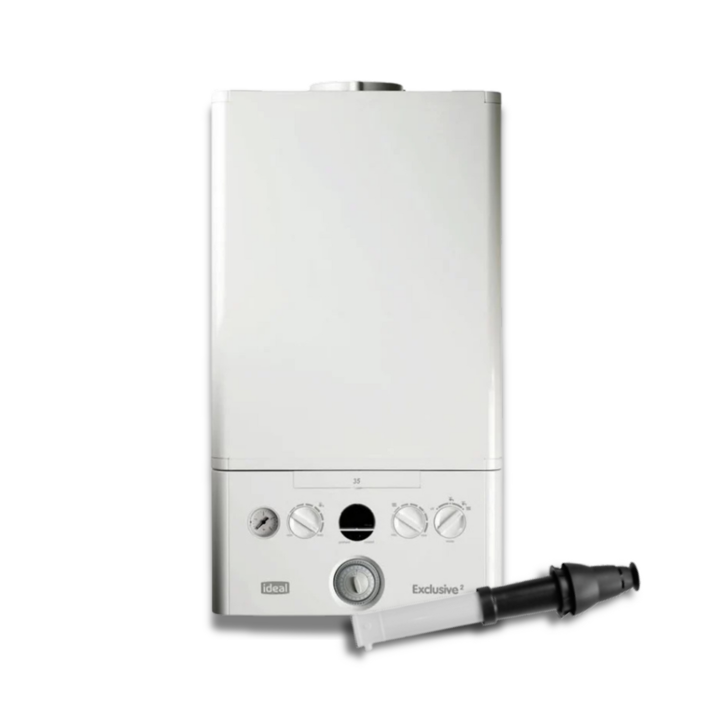 Ideal Exclusive 2 Combination Boiler Natural Gas ErP (White) 30kW - 220479