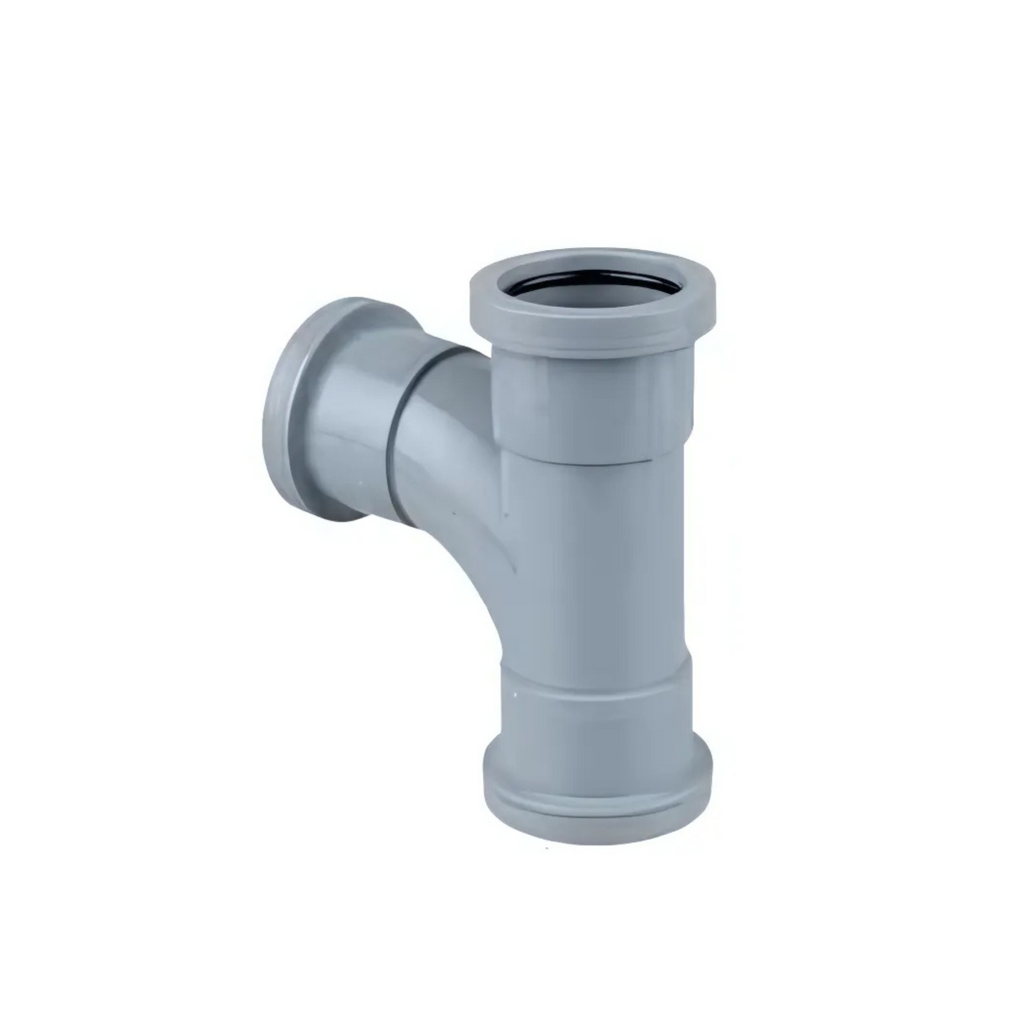 Wavin Osma Push‑Fit Tee (Grey) 87.5° 32mm – 4W190G