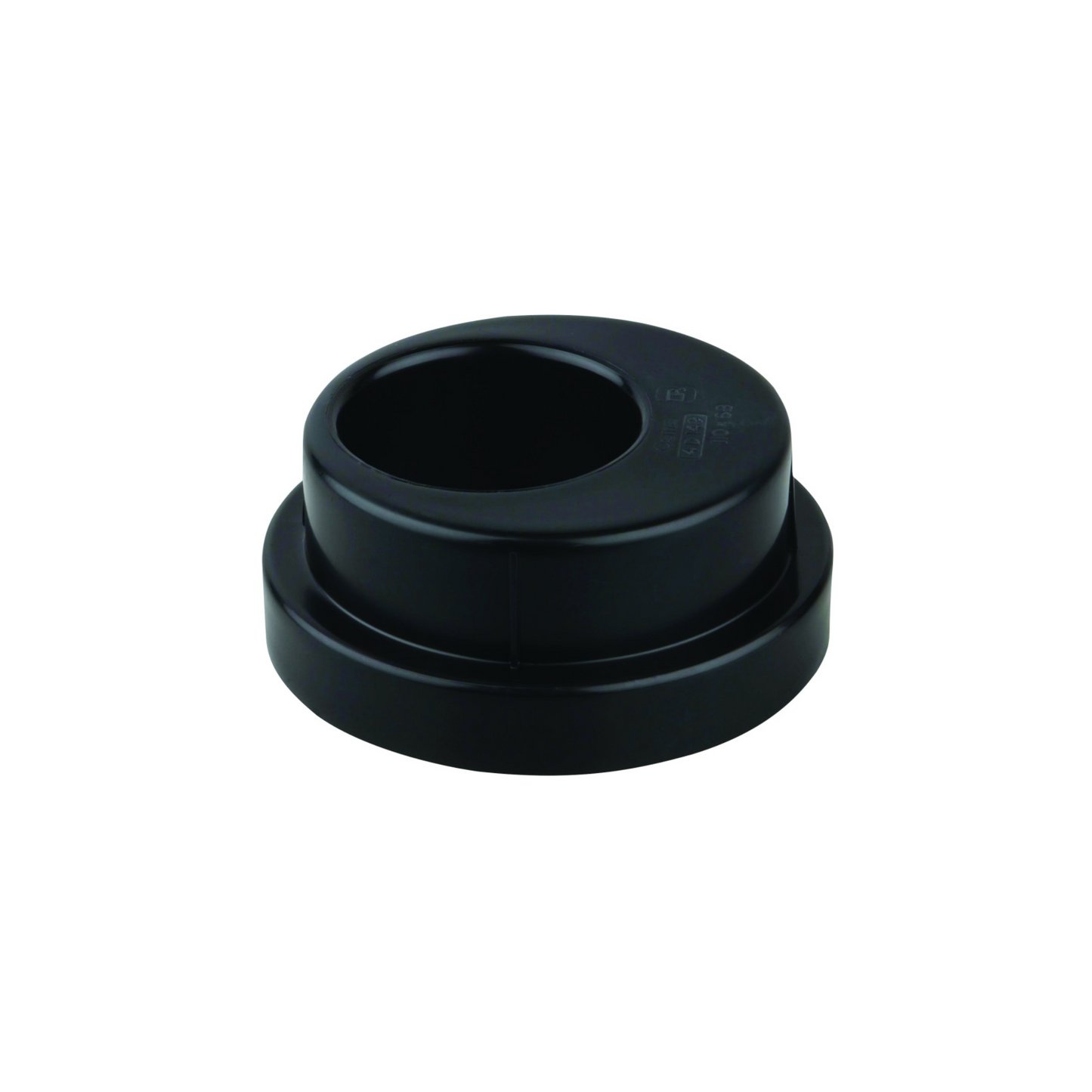 68mm x 110mm Osma Roundline Rainwater Adaptor - Wavin (Black) - 0T149B