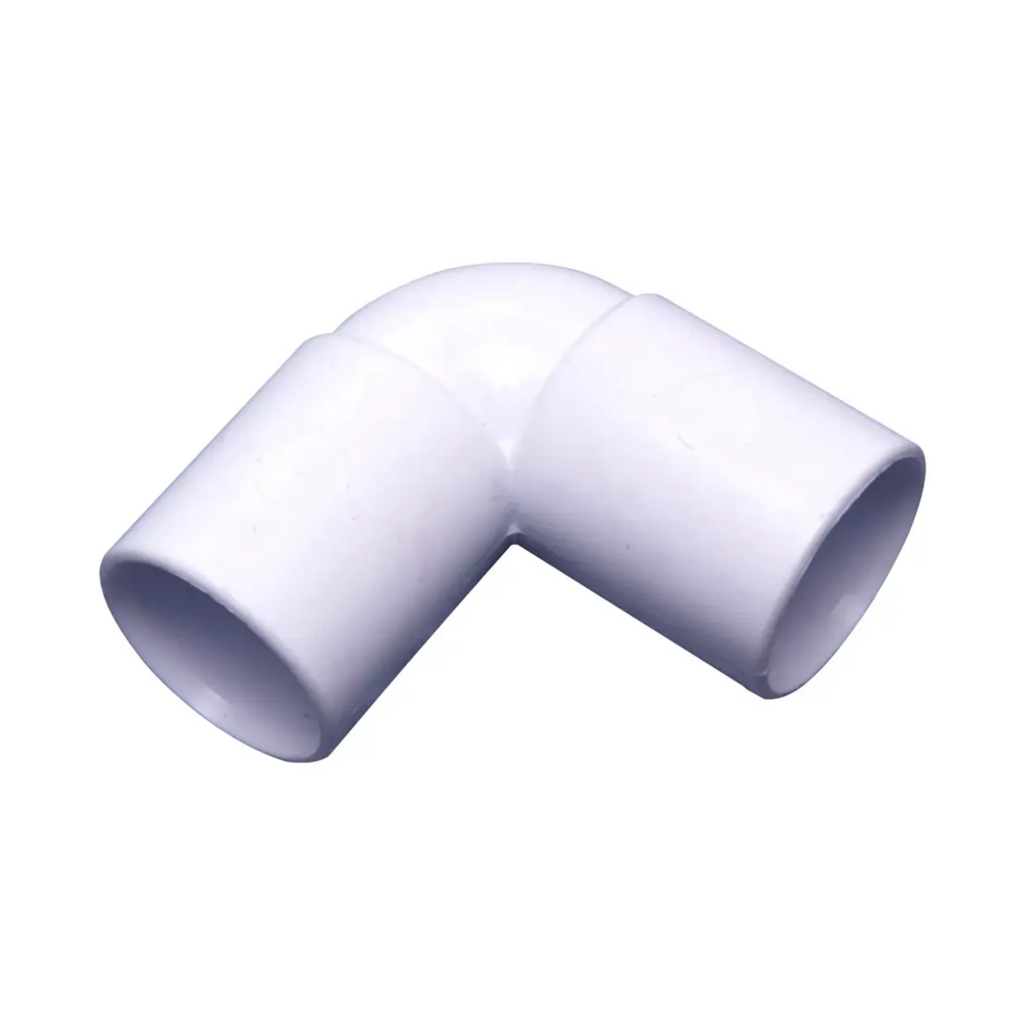 Wavin OSMA Solvent Weld Overflow Bend (White) 90° x 21.5mm - 1E160W