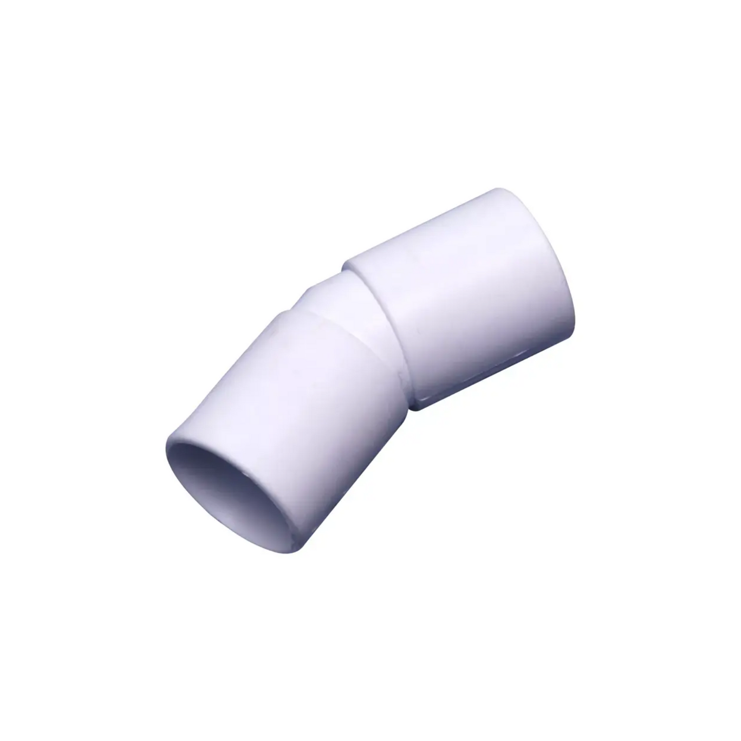 Wavin OSMA Solvent Weld Overflow Bend (White) 45° 21.5mm - 1E166W
