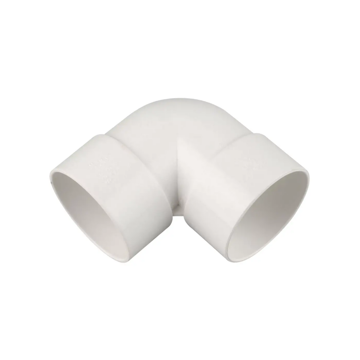 Wavin OsmaWeld Knuckle Bend (White) 90° 40mm – 5Z160W