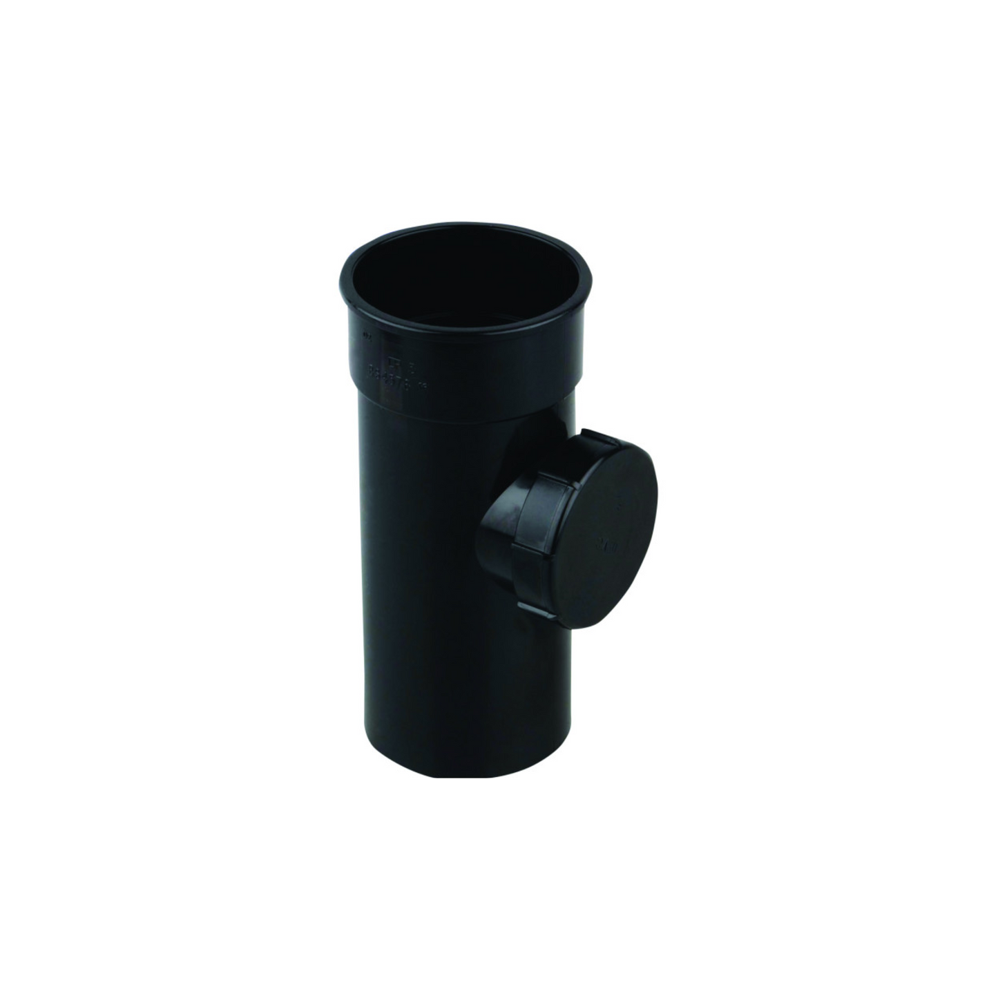 Wavin Osma Roundline Access Pipe (Black) 68mm - 0T274B