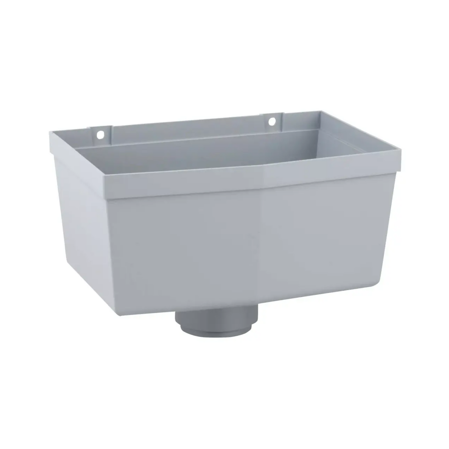 Wavin Osma RoundLine Rainwater Hopper Head (Grey) 68mm – 0T332