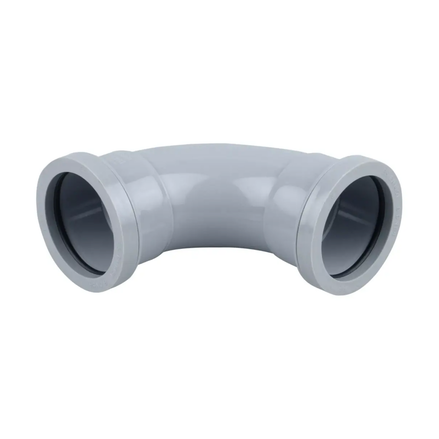 Wavin Osma Push‑Fit Bend (Grey) 87.5° 40mm - 5W161G
